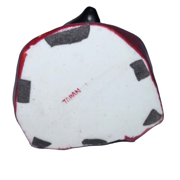 MCM Lady Head Vase Planter Red Coat, Tricorn Hat, Japan, 4.5"x3” HTF Vintage - Picture 6 of 6